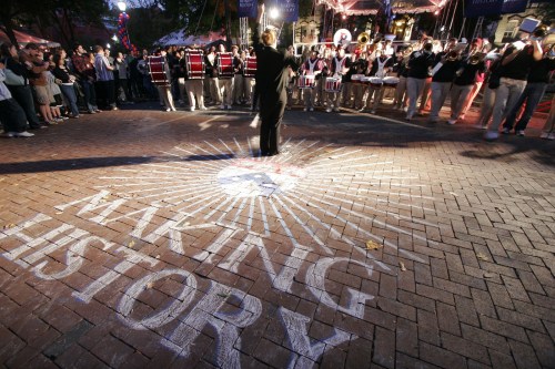 Making History Kick-off, October 2007.