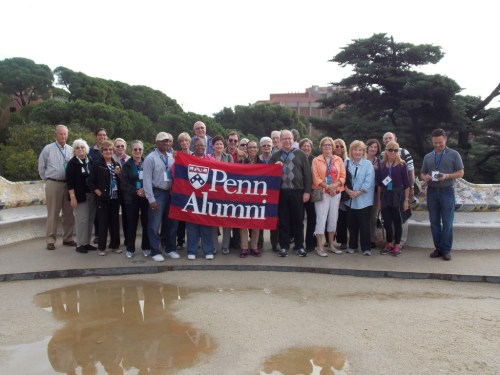 The Group at Park Guell