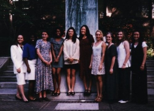 Penn Women’s Varsity Track & Field Mutual Admiration Society - the Juniors, Spring 1990.