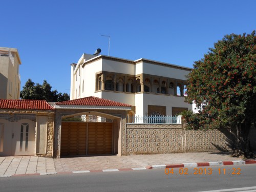 Domestic architecture in Rabat. Photo by Professor Thomas Max Safley.