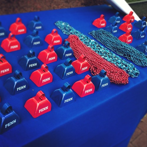 Just a few of the fun giveaways available at the parade.