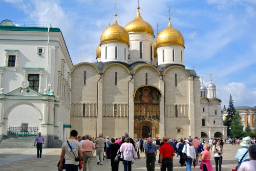 The Uspensky (Dormition) Cathedral.