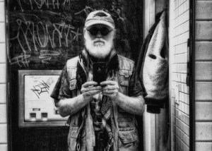 Burnell Yow! (the exclamation point is part of his last name) - one of the many artists I interviewed for my POST feature.  Courtesy of 34th Street.