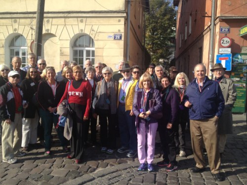 Proud Penn Alumni along on the Danube cruise.