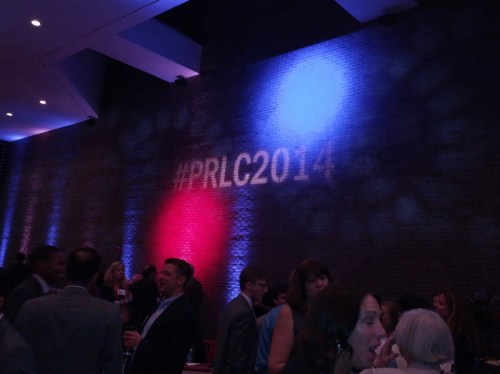 Love the hashtag! #PRLC2014