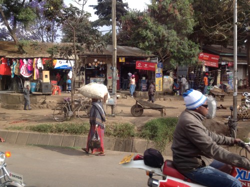 View as we drove through Arusha and surrounding villages in Tanzania