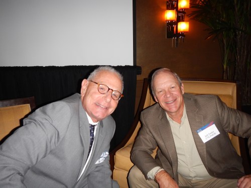 Marty Caan, W'69, PAR'11, and Jack Tauber, C'73, PAR'08