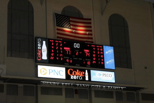 Penn beats Princeton, 77-74. Go Quakers!