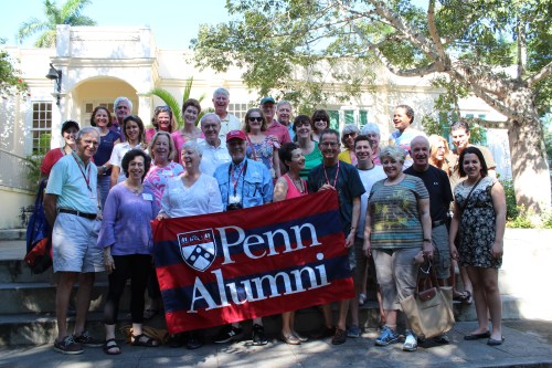 Penn Alumni and friends on the first Cuba departure. We’re excited to visit Hemingway’s Cuban retreat.