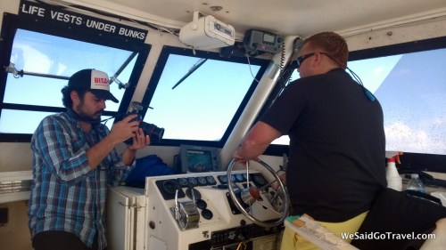 Frank Ed dive boat Copamarina