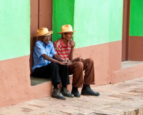 1st Place People Category: Two Gentlemen of Trinidad, Cuba by Barry Keller, C’60
