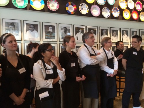 Penn Alumni getting trained