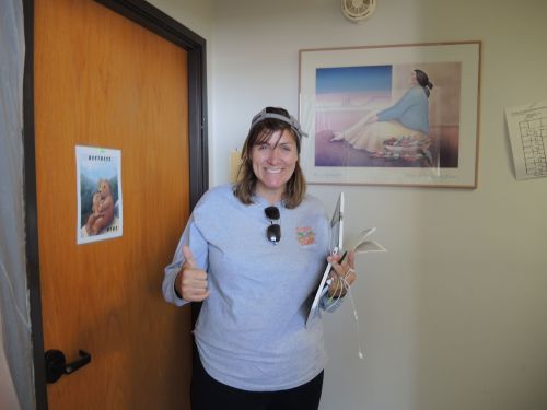 Penn Serves LA's Leanne Huebner is thrilled with the event.