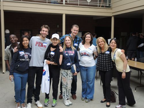 Penn Serves volunteers at The Giving Spirit.