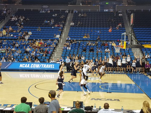 Game action, photo credit Aileen Level, C'99, GED'00