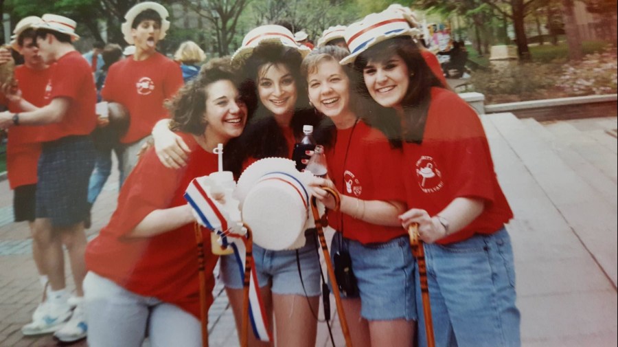 Hey Day at Penn, April 1992, photo courtesy of Jaci Israel Leit