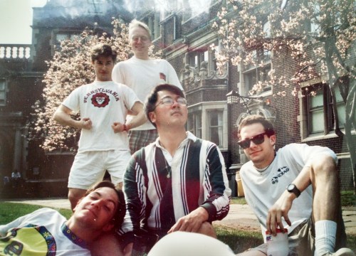 Friends made in the Quad at Penn in the early 90's
