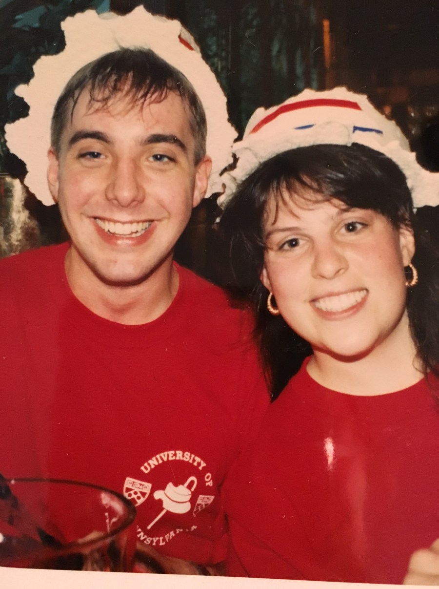 Hey Day for the Class of 1993 at Penn in April 1992. Photo courtesy of Julie Berliner Bell