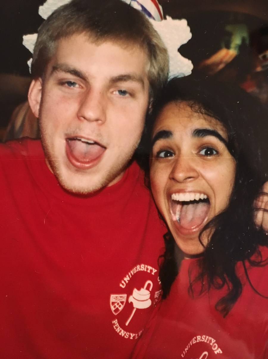 Hey Day for the Class of 1993 at Penn in April 1992. Photo courtesy of Julie Berliner Bell