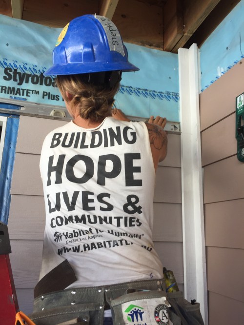 Penn Serves LA Habitat for Humanity helping Habitat LA build a home in Los Angeles with Penn Alumni