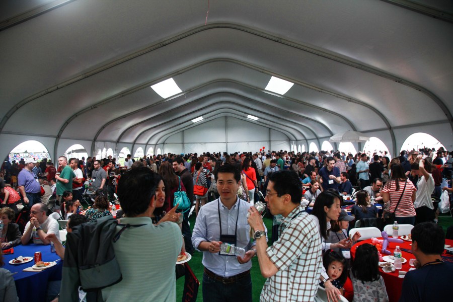 Penn Class of 1993 20th Reunion Alumni Picnic, May, 2013.