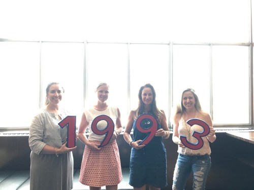 Kiera Reilly Lisa Grabelle Penn 1993 25th reunion #93tothe25th University of Pennsylvania