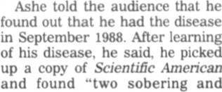 The Daily Pennsylvanian covers Arthur Ashe's visit to Penn for Connaissance
