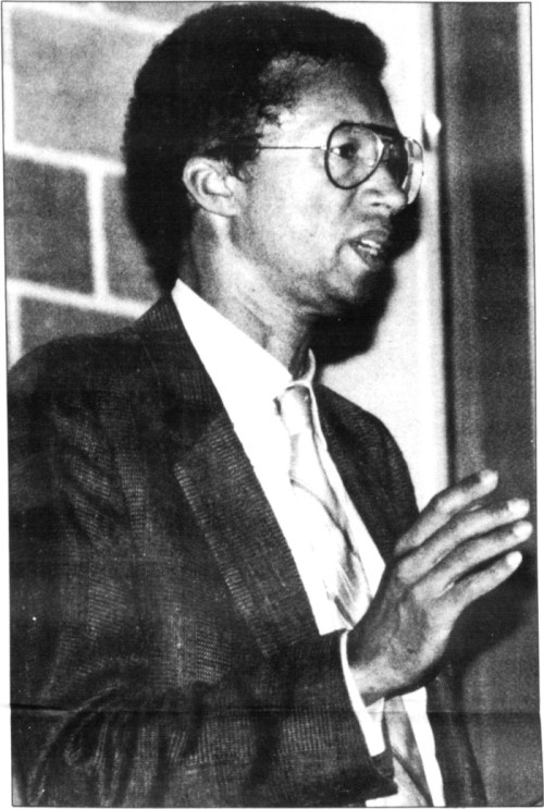 Arthur Ashe speaking at the University of Pennsylvania November 4, 1992