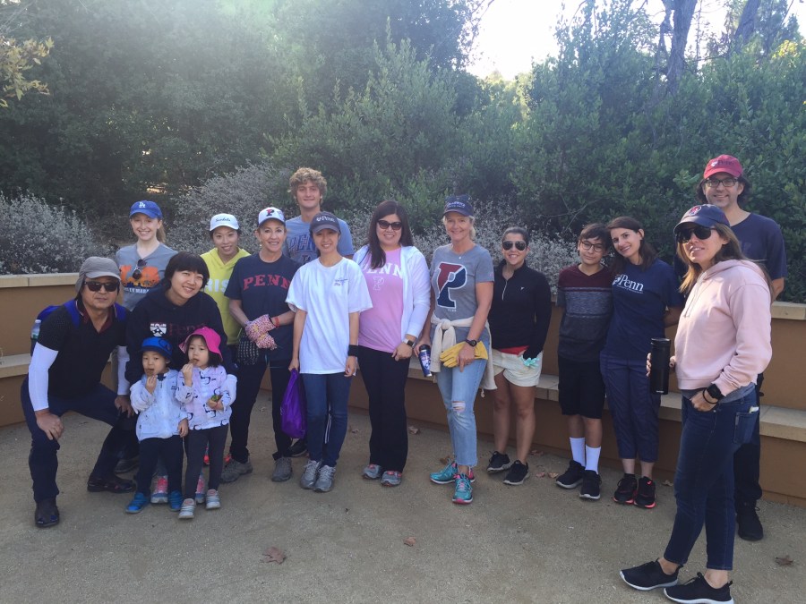 Penn Serves LA helps Treepeople in Los Angeles volunteering Penn Alumni