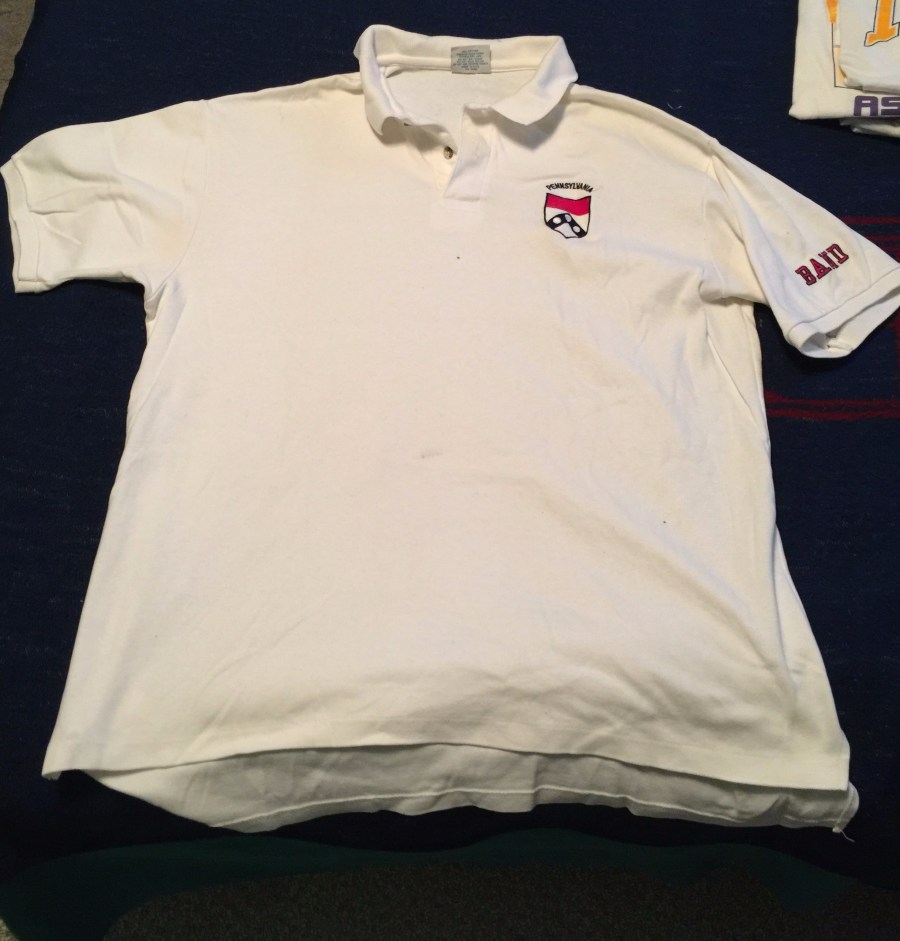 Penn Band t-shirt courtesy of Howard Levene, ENG'93 #93tothe25th
