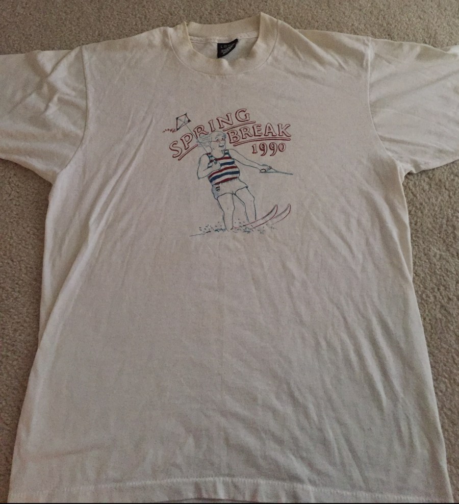 Penn Dining Services Spring Break t-shirt #93tothe25th