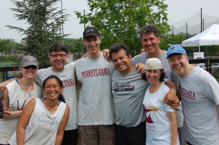 Penn Ultimate Frisbee alumni #93tothe25th