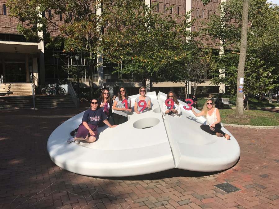 Meet us at the button for Penn Alumni Weekend #prlc18 #93tothe25th