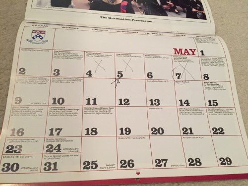 May 1993 The Penn Calendar photo by Sonia Biswas