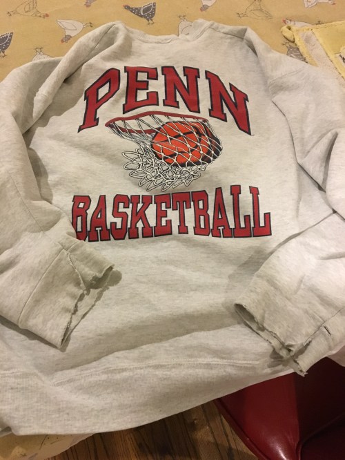 Penn basketball sweatshirt #93tothe25th
