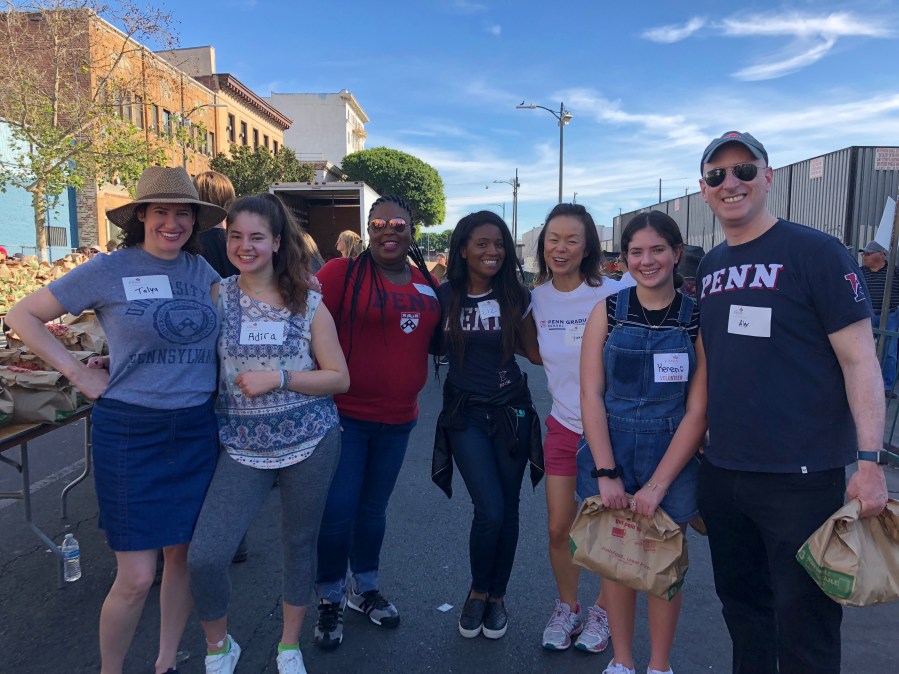 Penn Serves LA Thanksgiving Dinner Fred Jordan Missions