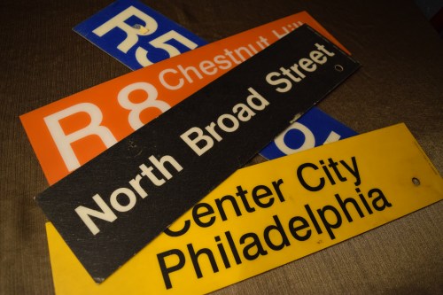 SEPTA signs #93tothe25th Philadelphia Penn education
