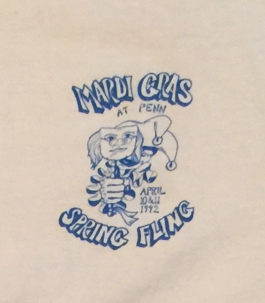 Penn Spring Fling t-shirt 1992