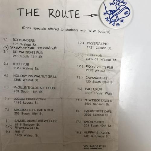 Penn 1993 Senior week